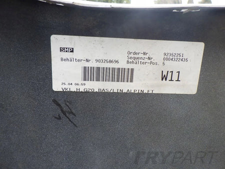 BMW 3 G20 SEDAN 19- Rear Bumper
