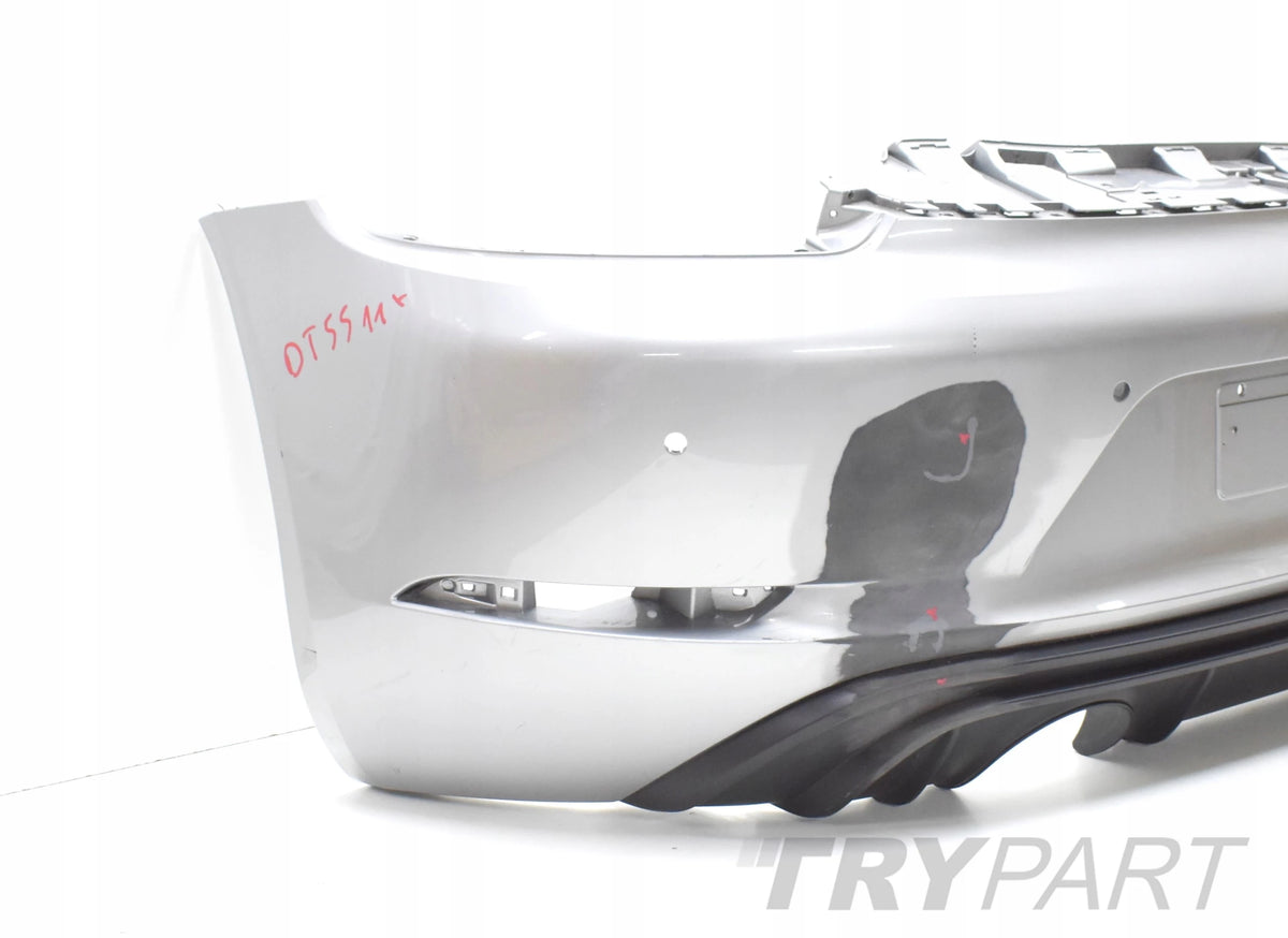 PORSCHE 982 CAYMAN BOXTER GTS 718 REAR BUMPER REAR ORIGINAL + LOWER PART