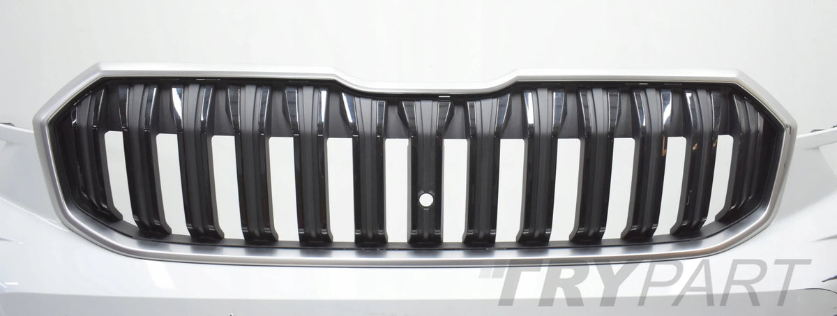 SKODA KODIAQ II 57H Original Front Bumper + Grill