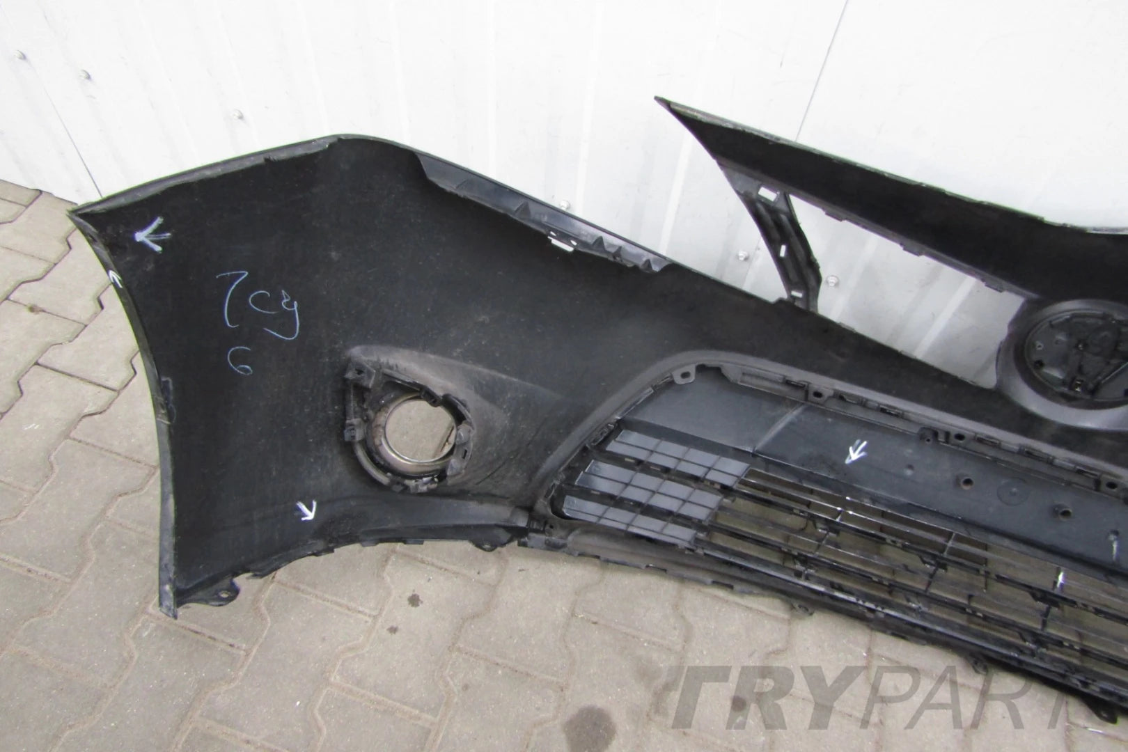 Front Bumper Toyota Verso Lift 13-18