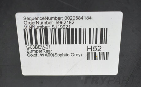 BMW IX3 G08 REAR BUMPER ORG + BOTTOM
