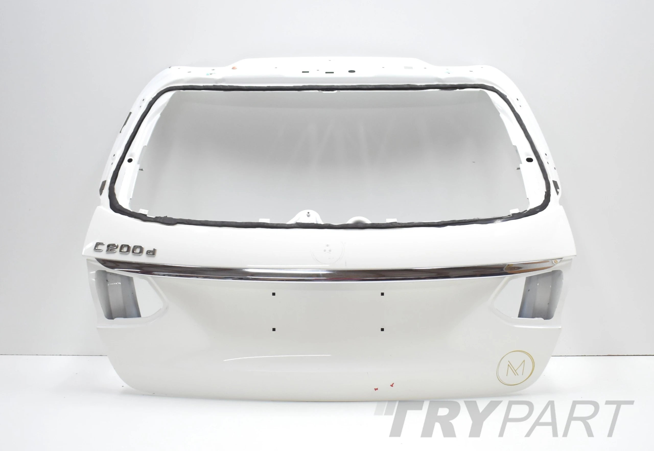 MERCEDES C CLASS W205 REAR TRUNK LID REAR ORIGINAL ESTATE + CHROME