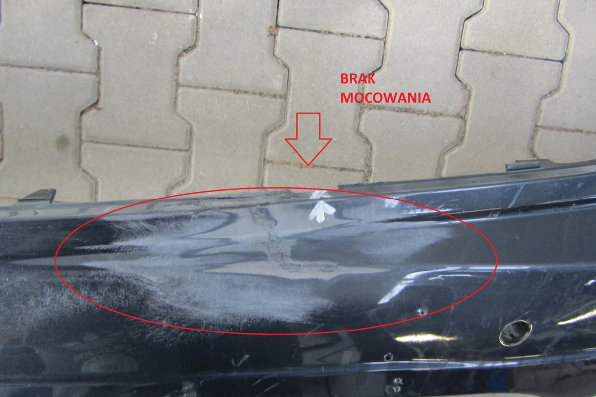 Front bumper Mercedes C-Class 204 07-10 AMG