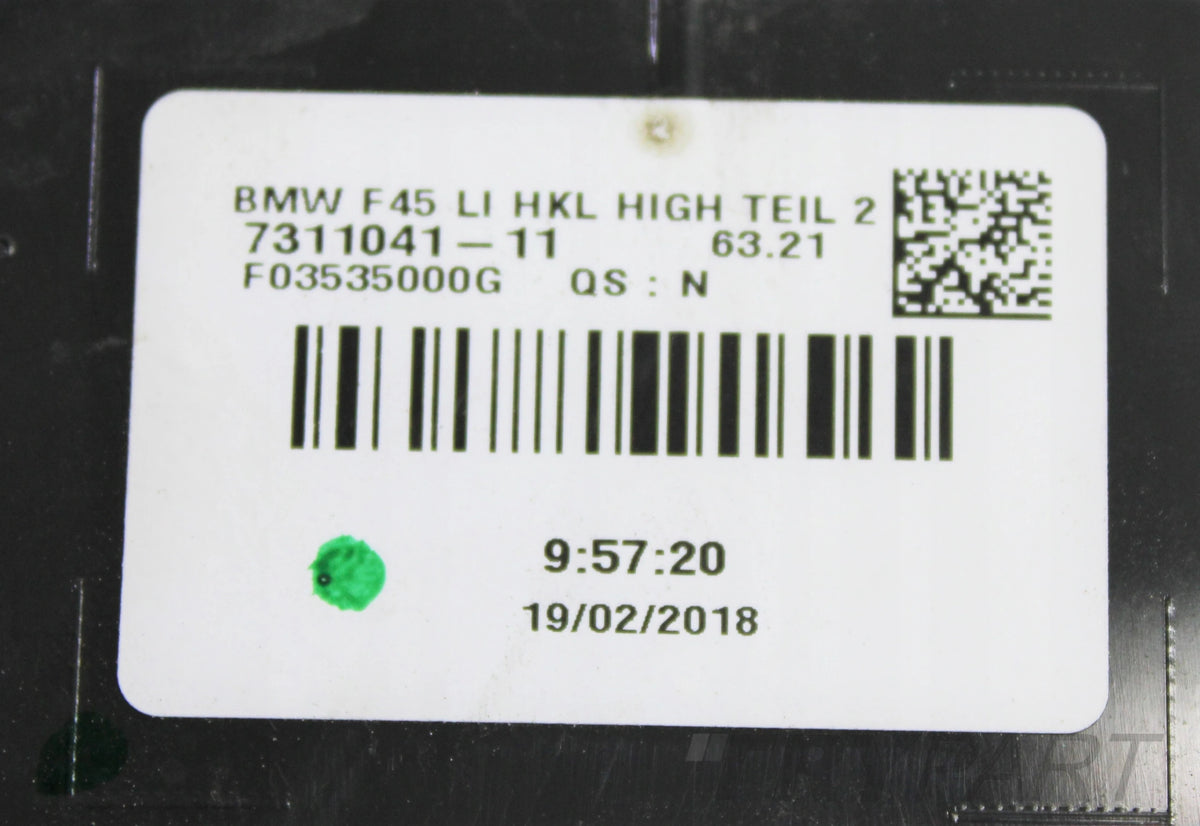 BMW 2 F45 LEFT REAR LIGHT IN TAILGATE ORG EU
