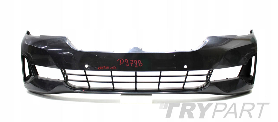 BMW G30 G31 LIFT LCI FRONT BUMPER ORIGINAL + GRILLES + FRAMES