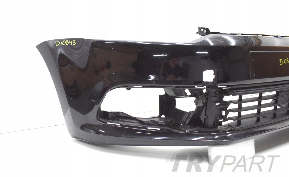 VW POLO 6C 6C0 FRONT BUMPER ORG + GRILLES + BOTTOM