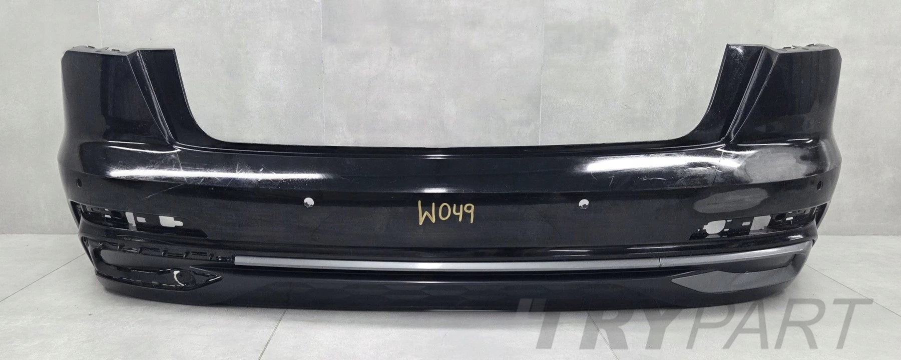 Rear Bumper Audi A6 C8 4K5 Sedan S Line lift 23-25 / (rear sensor cover