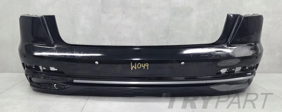 Rear Bumper Audi A6 C8 4K5 Sedan S Line lift 23-25 / (rear sensor cover
