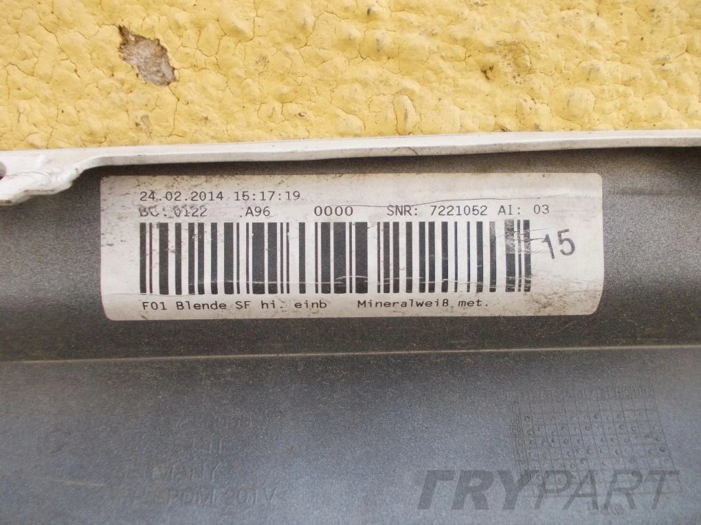 BMW 7 F01 F02 F04 Diffuser Spoiler