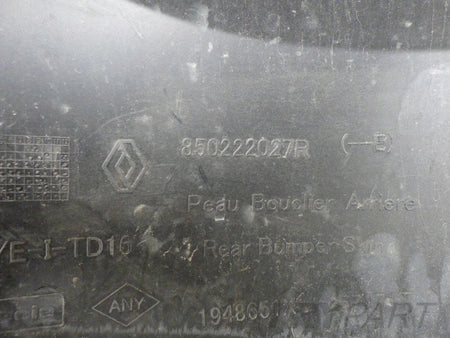 DACIA DUSTER 2 II 17- Rear Bumper