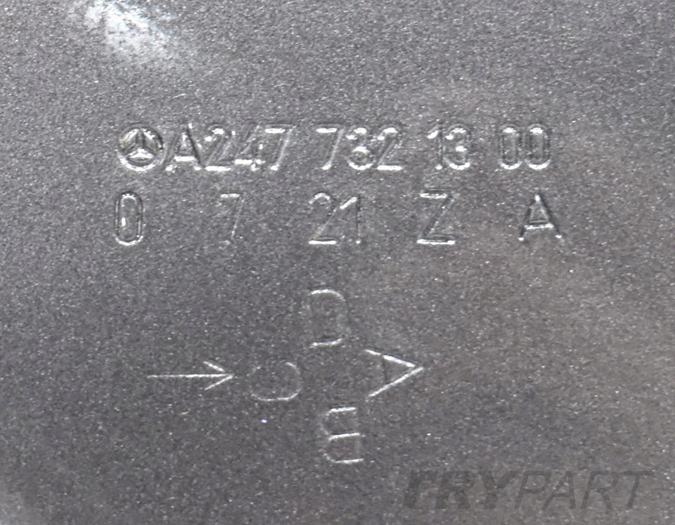 MERCEDES B-CLASS W247 LEFT REAR DOOR ORG