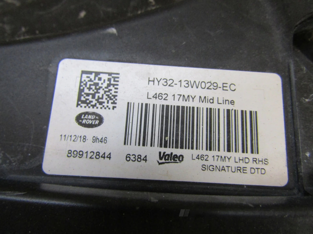 HEADLAMP LAND ROVER DISCOVERY V L462 LED 16- RH HY32-13W029-EC