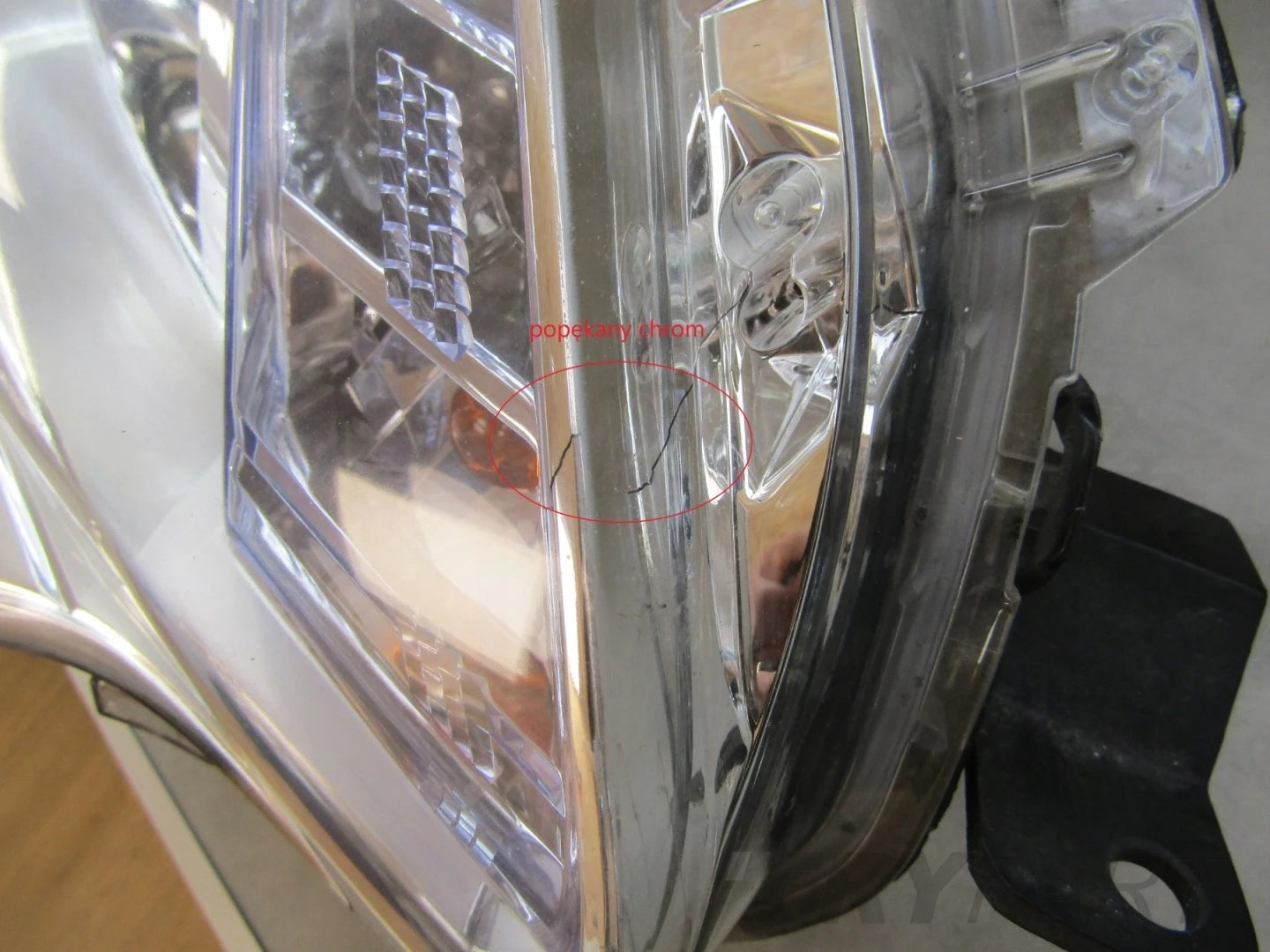 FRONT LAMP MITSUBISHI L200 V XENON NON-SWIVEL 15-19 RH