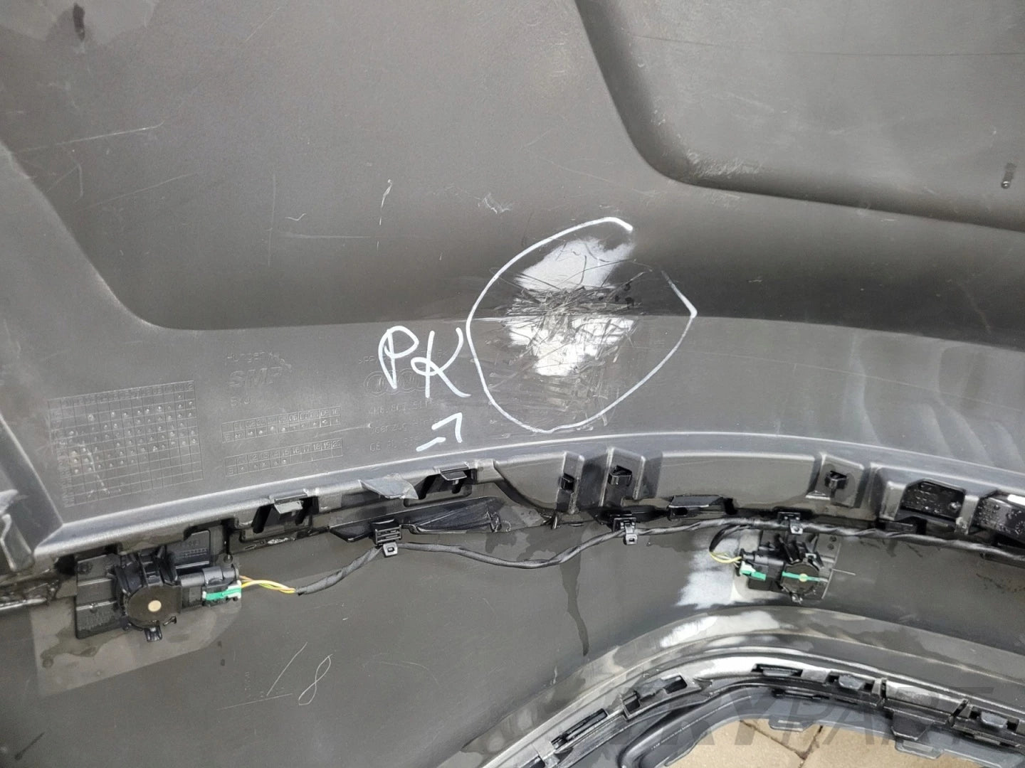 Rear bumper Audi Q8 4M8 18-