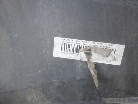 BMW 7 F01 08- Rear Bumper