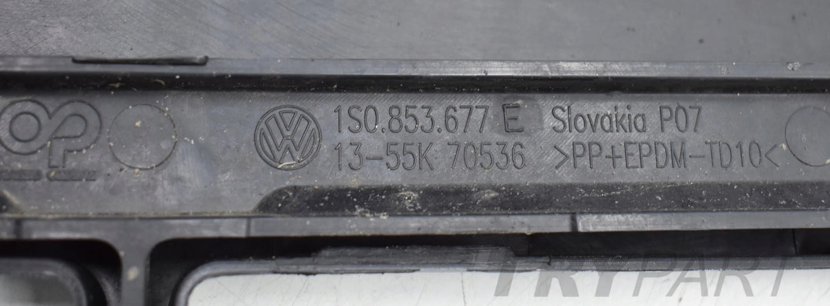VW UP 1S0 FRONT BUMPER ORG + GRILLE