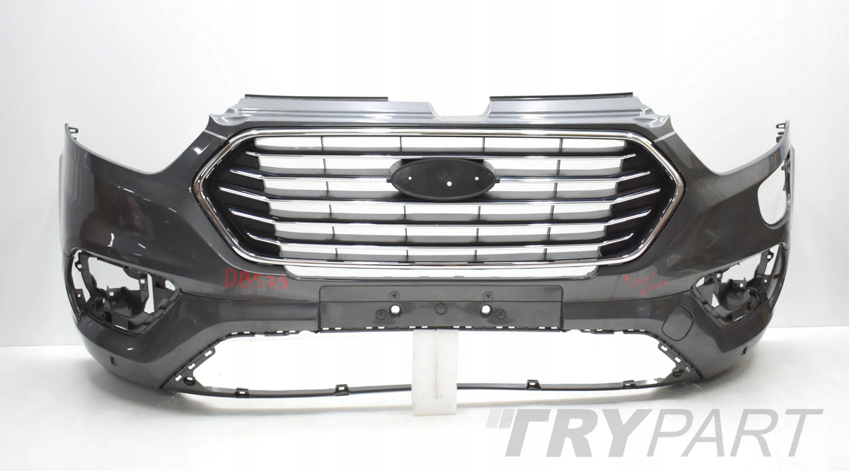 FORD TRANSIT CUSTOM FRONT BUMPER ORIGINAL HYBRID + GRILLE