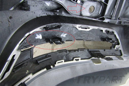 Front Bumper Mercedes C-Class W204 LIFT 11-14