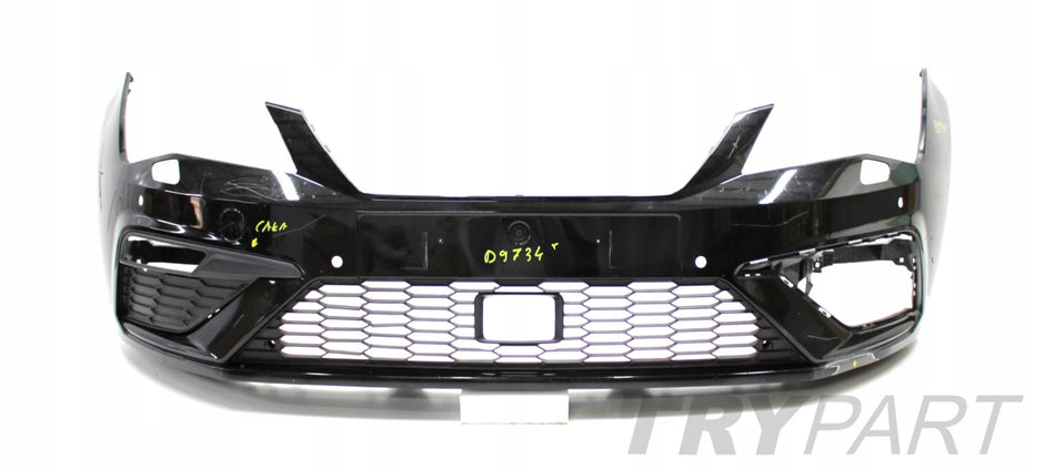 SEAT LEON III FR LIFT 5F FRONT BUMPER ORG + GRILLE