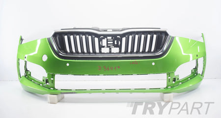 SKODA SCALA 657 OEM Front Bumper + Grille