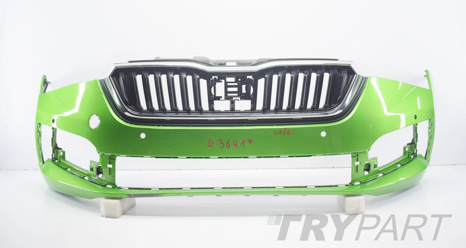 SKODA SCALA 657 OEM Front Bumper + Grille