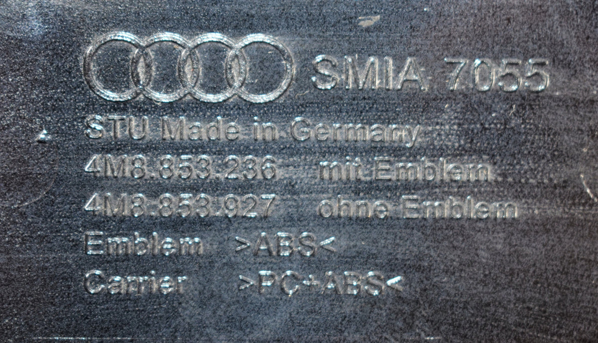 AUDI Q7 II 4M COVER REAR HATCH OEM