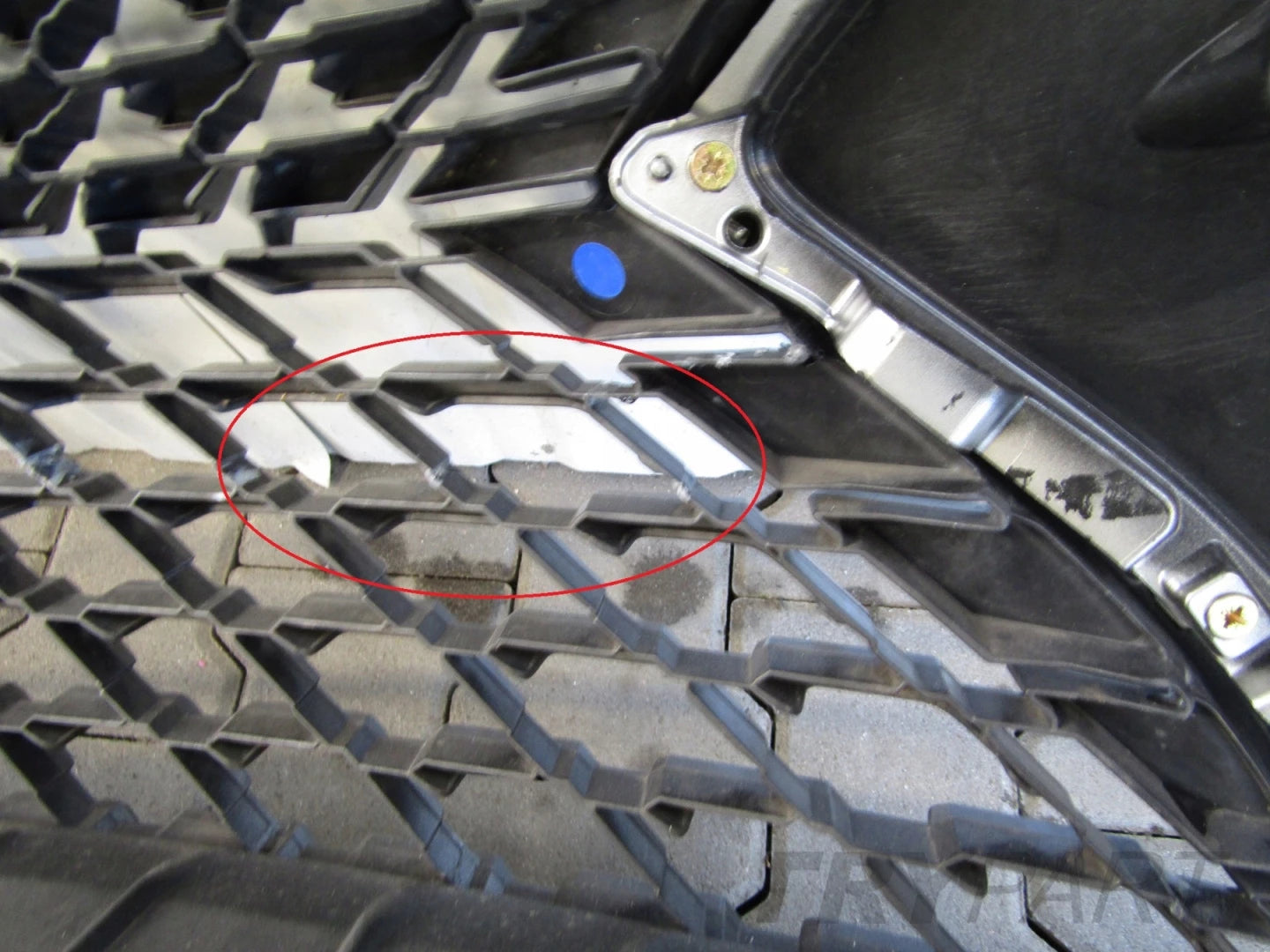 Front Bumper for Lexus RX IV 4 Lift 19-