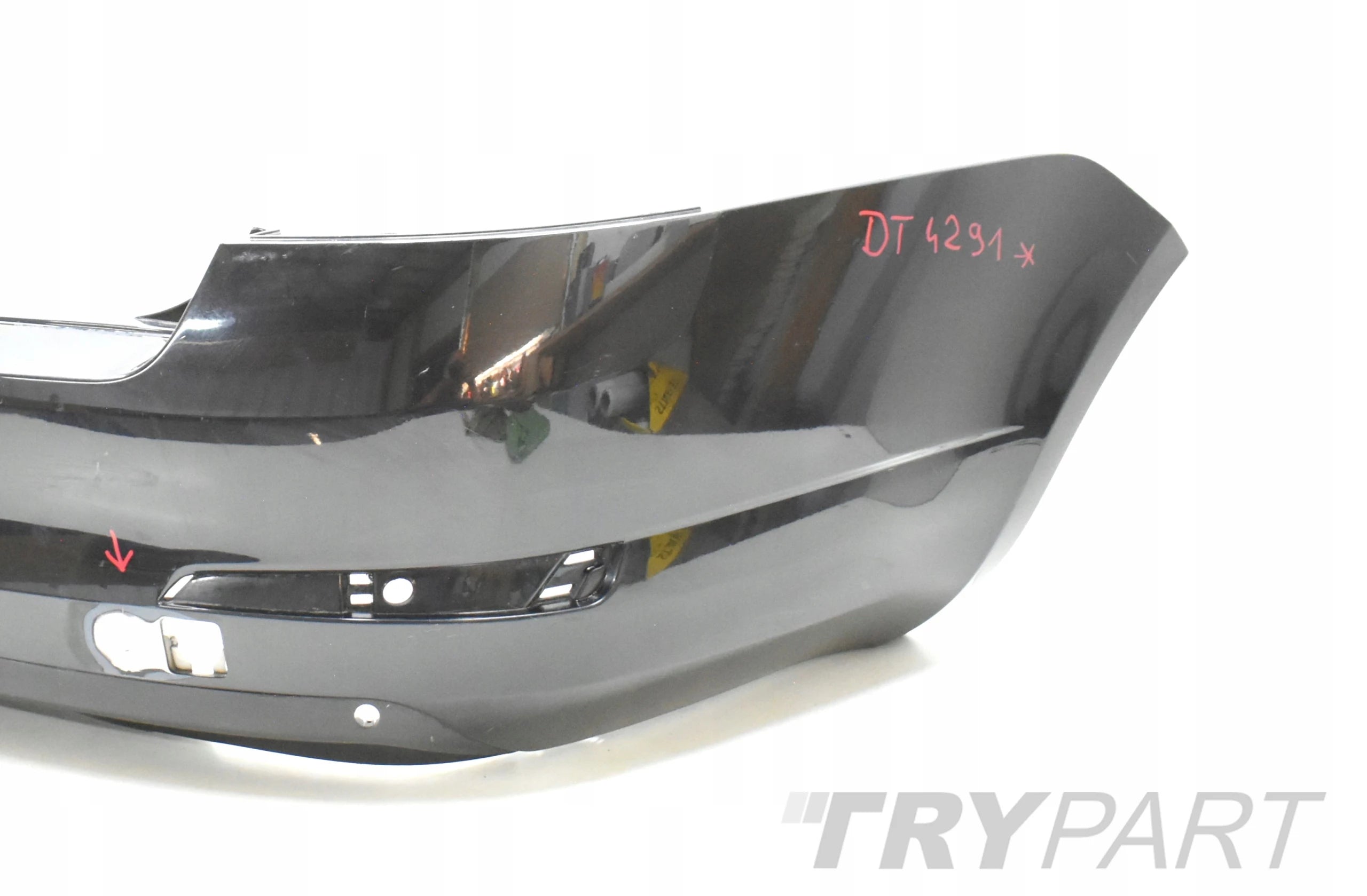 SKODA OCTAVIA III 5E5 REAR BUMPER SEDAN ORG + BOTTOM