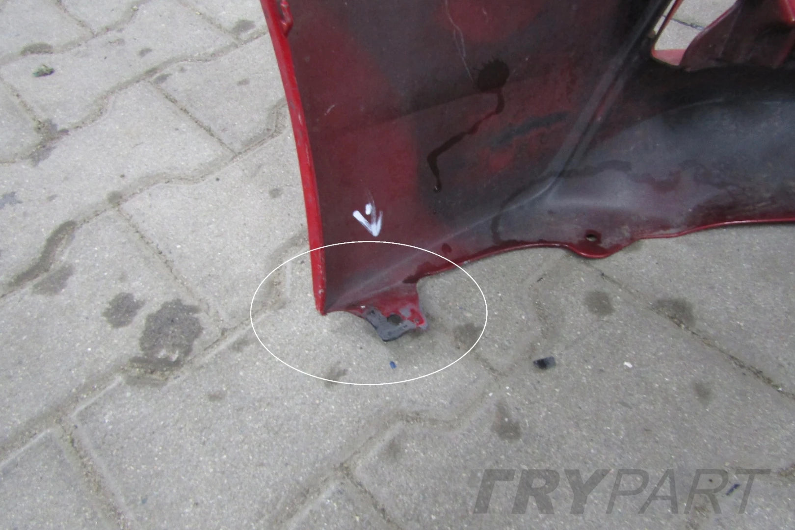 Front Bumper Lexus CT 200H lift 14-17 (FLOOR)