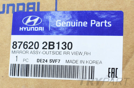 HYUNDAI SANTA FE II RIGHT MIRROR ORG NEW 5 PIN