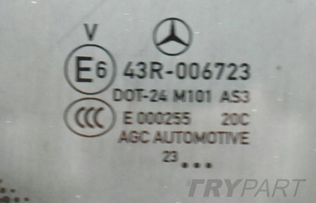 MERCEDES GLC W253 A253 X253 LEFT REAR BODY GLASS ORG NEW A2536703501