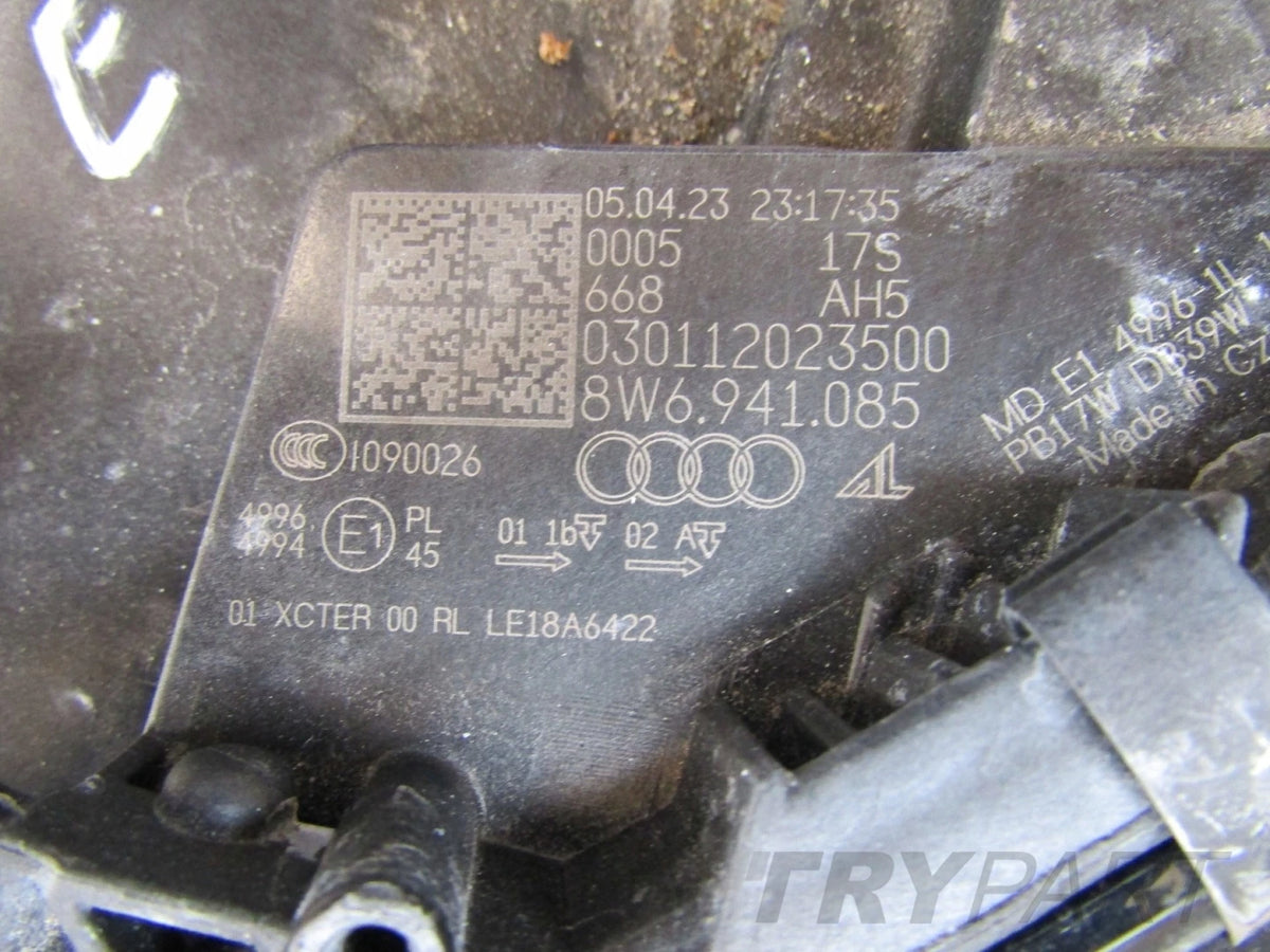 HEADLIGHT AUDI A5 8W6 F5 RS5 LIFT LASER LH LASER 19-24 8W6941085