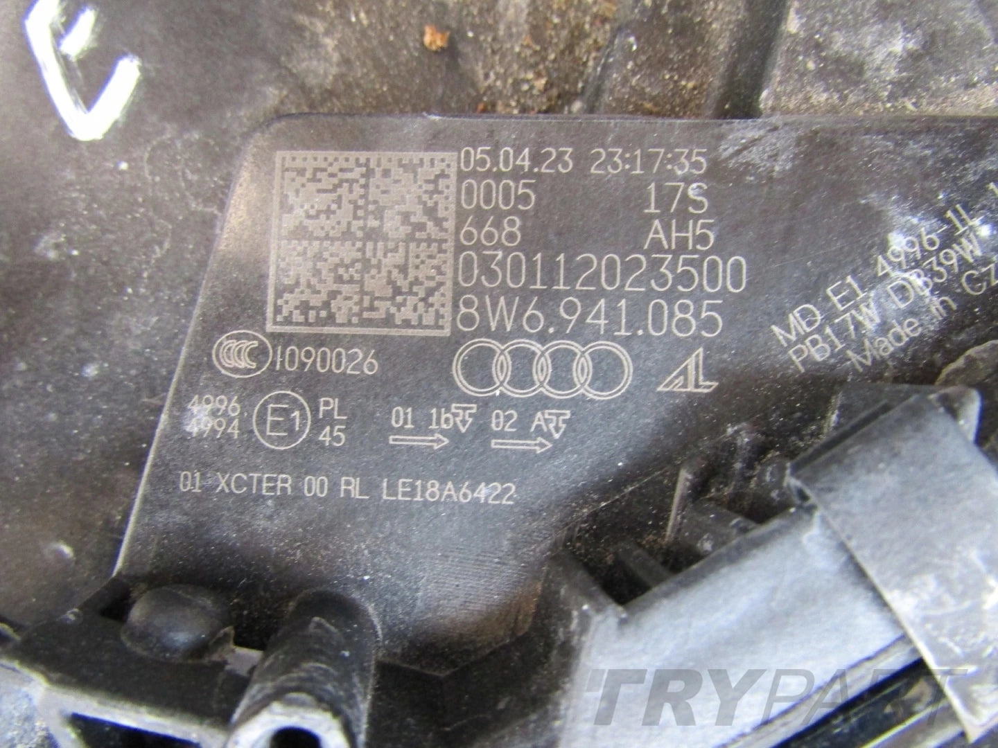 HEADLIGHT AUDI A5 8W6 F5 RS5 LIFT LASER LH LASER 19-24 8W6941085