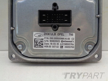 OPEL ASTRA K V 5 39055760 Converter