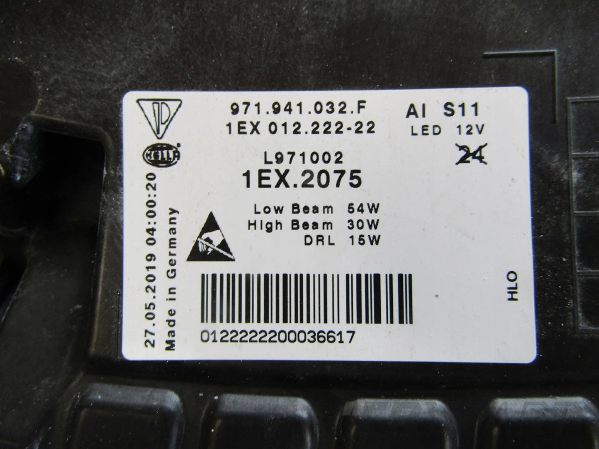 Porsche Panamera 971 FULL LED 16-23 RH RIGHT Headlight 971941032F