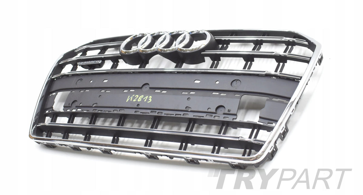 AUDI A6 S6 C7 4G S LINE GRILL CHROME BUMPER GRILLE FRONT ORG 4G0853651