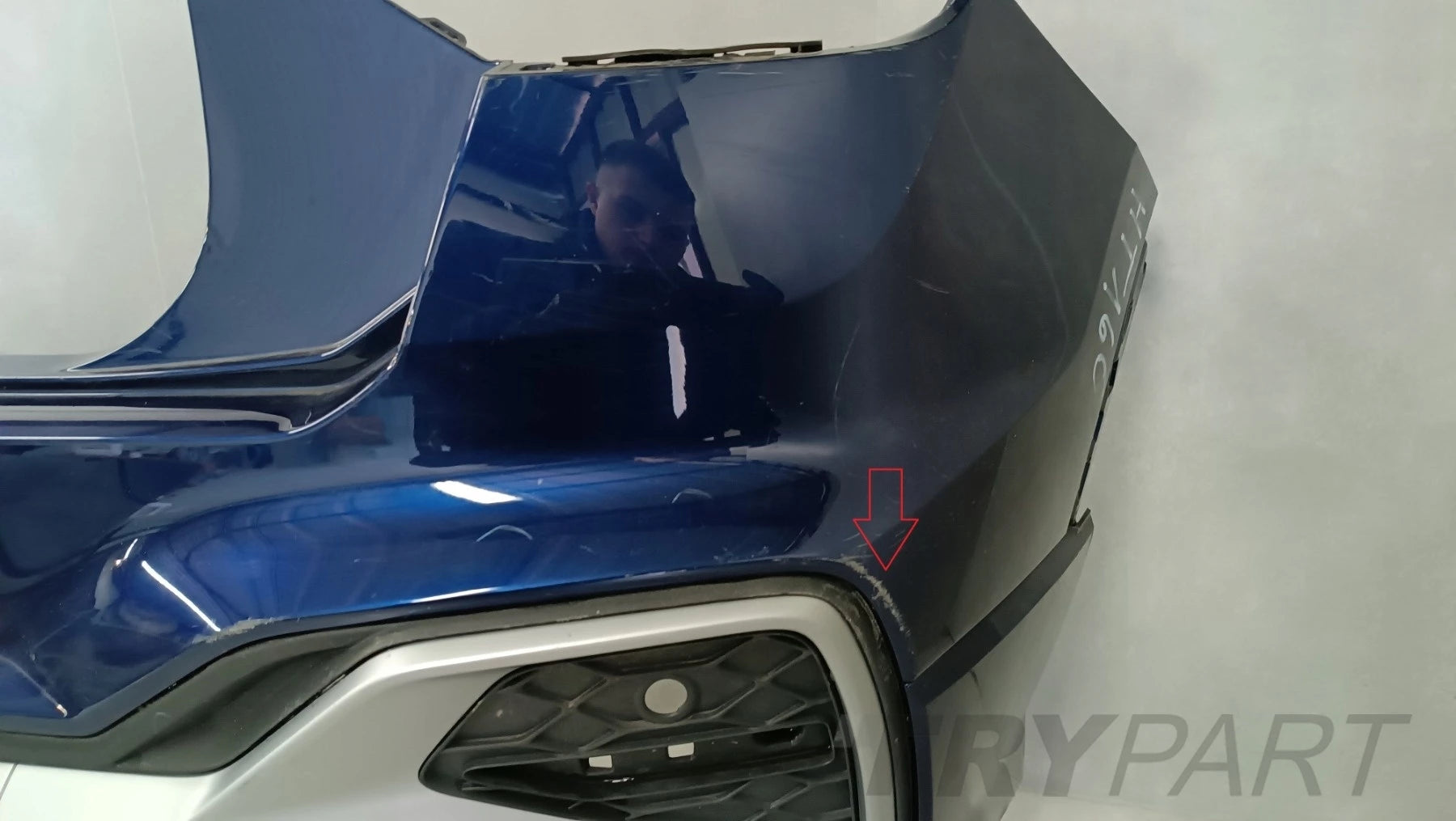 Rear bumper AUDI Q2 81A S Line LIFT 20-26