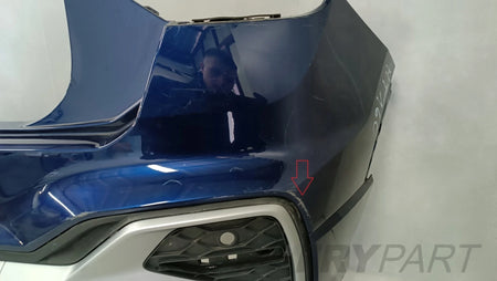 Rear bumper AUDI Q2 81A S Line LIFT 20-26
