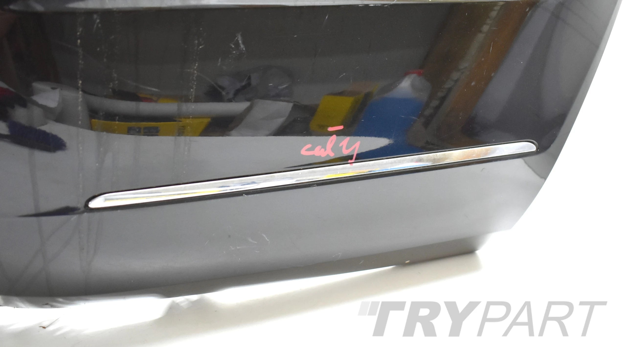 MERCEDES S CLASS W221 LIFT REAR BUMPER ORIGINAL + CHROME