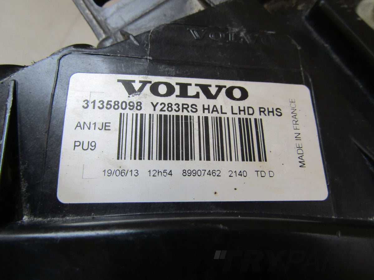 Front Lamp Volvo V60 S60 LIFT STANDARD 13-18 RH 31358098