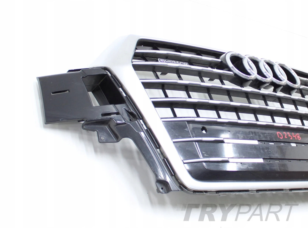 AUDI Q7 II 4M0 CHROME FRONT BUMPER GRILLE ORG 4M0853651