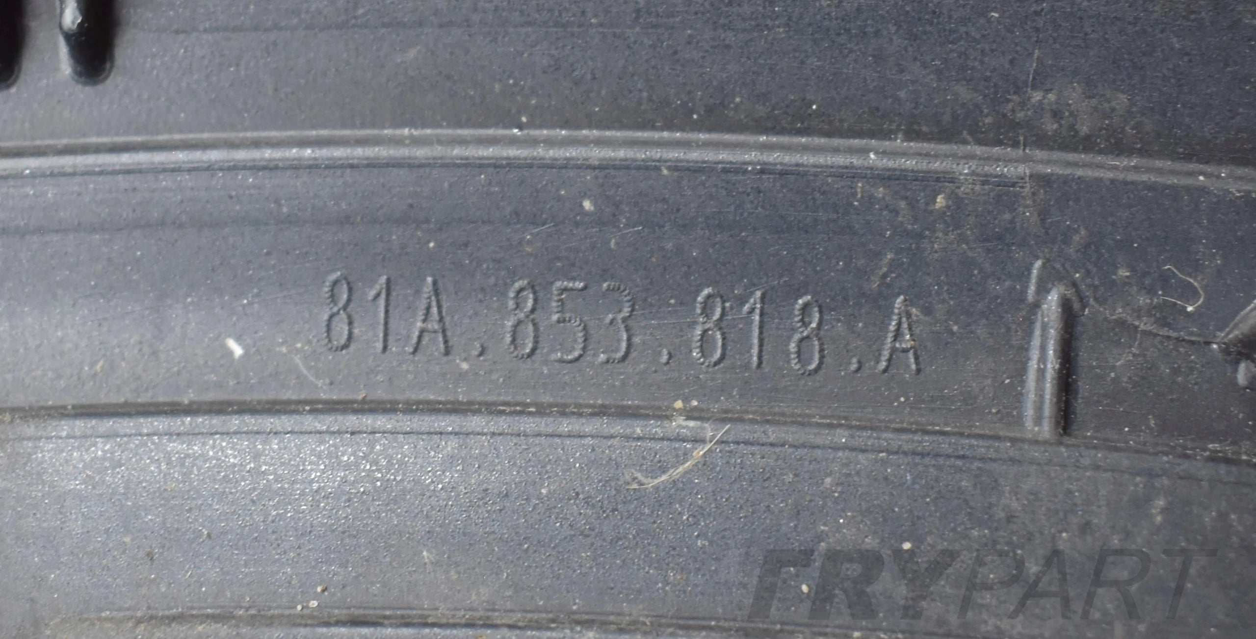 AUDI Q2 81A RIGHT REAR FENDER MOLDING ORG