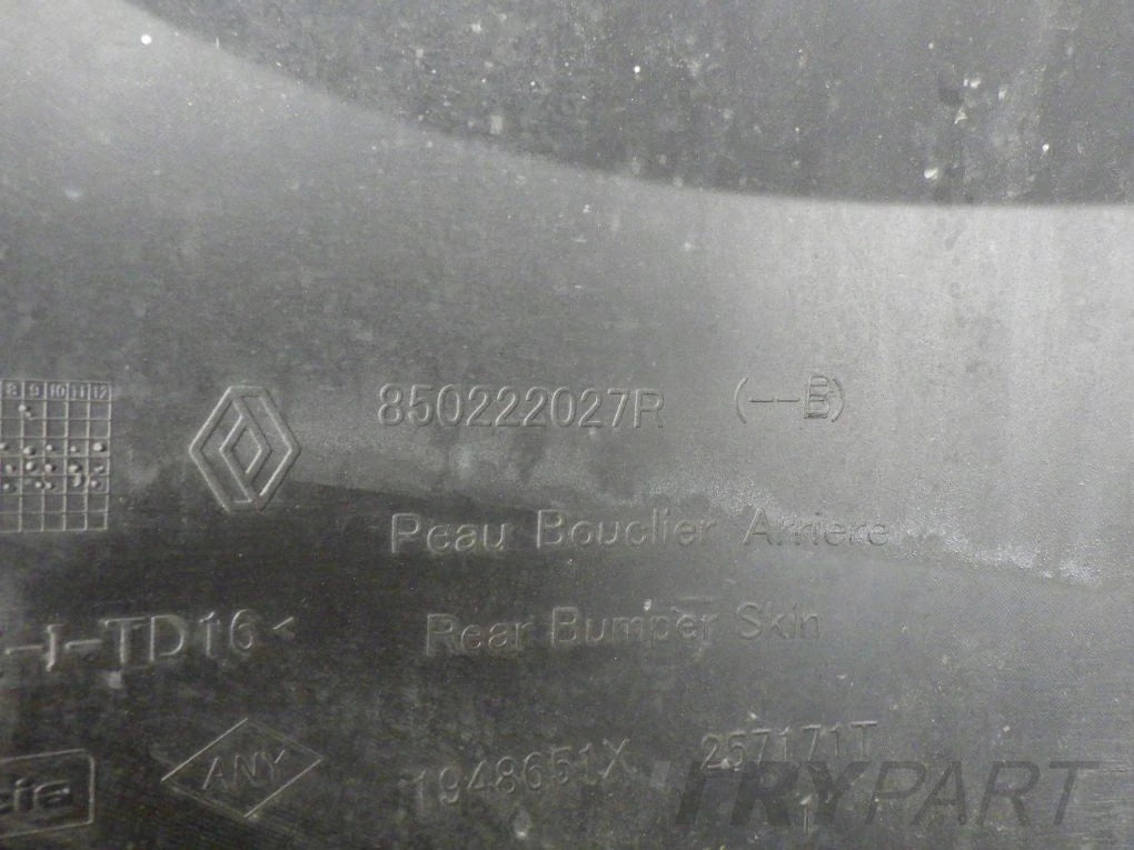 DACIA DUSTER 2 II 17- Rear Bumper