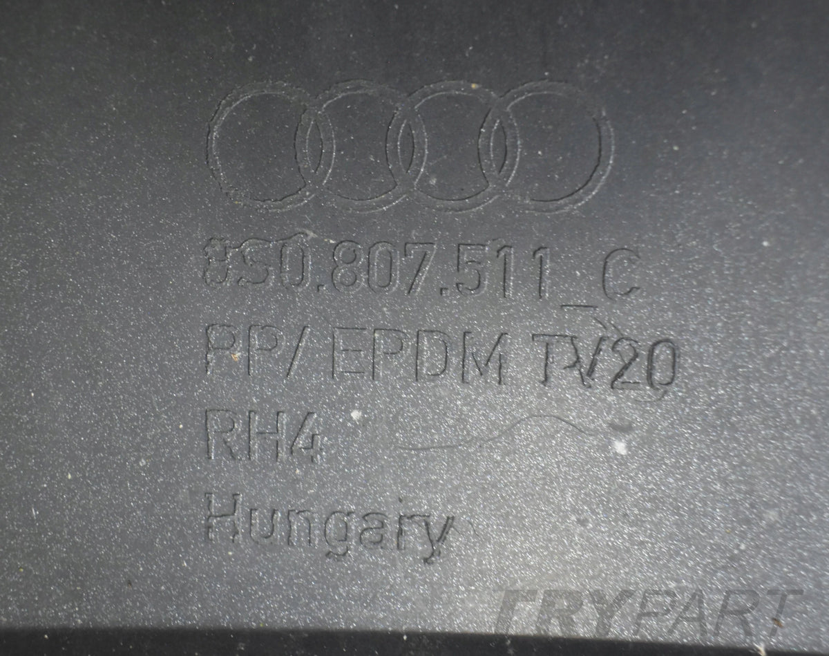 AUDI TT TTS S LINE 8S0 REAR BUMPER ORIGINAL