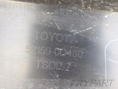 TOYOTA YARIS 3 III LIFT IV 17- Rear Bumper