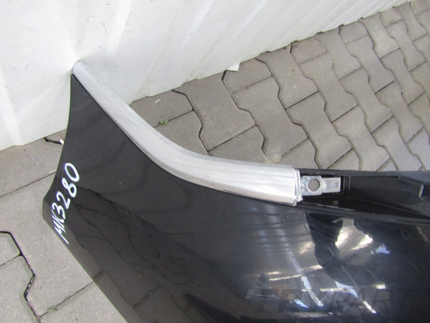 Front Bumper for Mitsubishi Outlander 3 Hybrid Lift 15-18 CAMERA