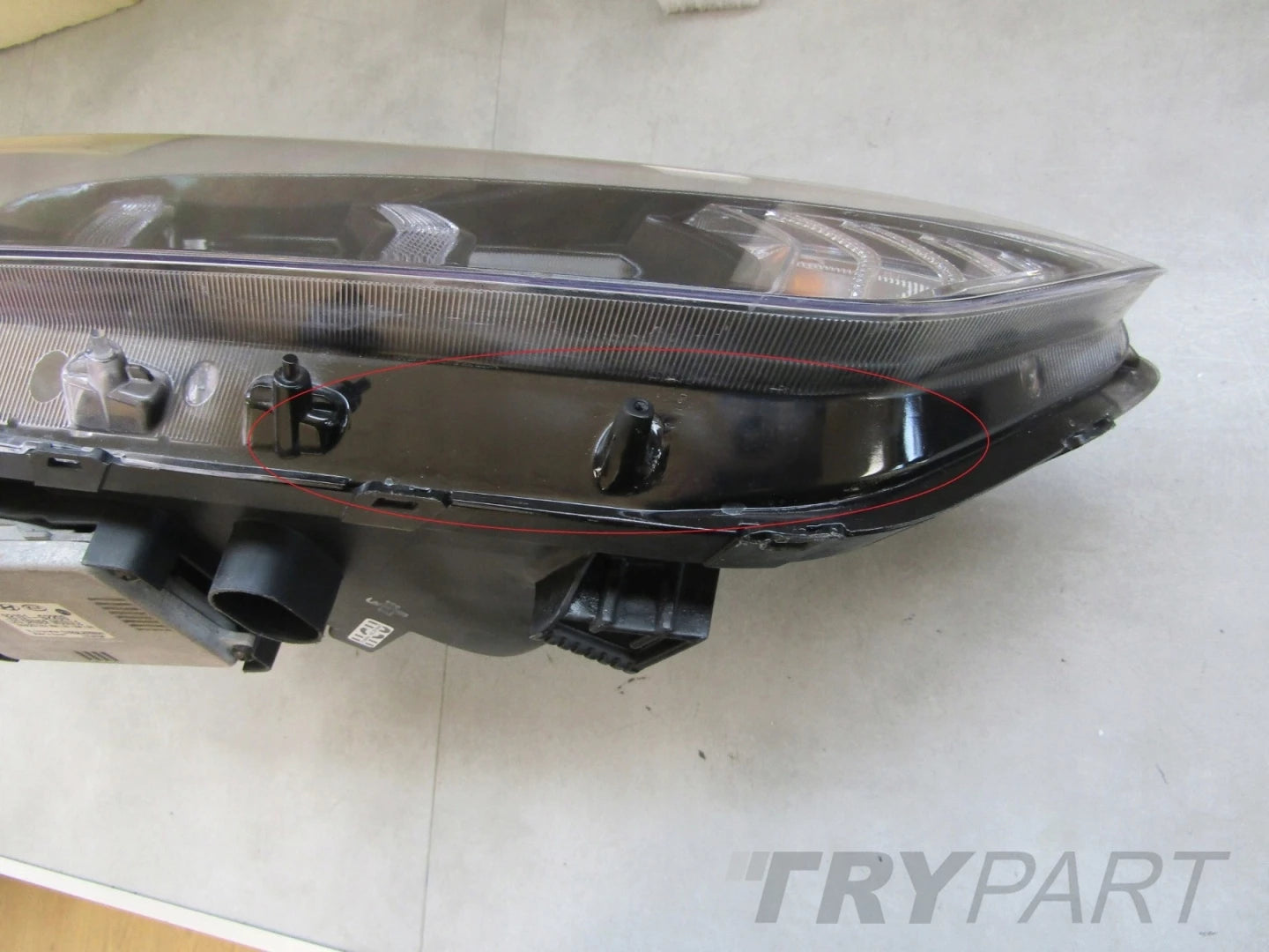 HEADLIGHT HYUNDAI IONIQ LIFT LED RH RIGHT 20- JATR0396