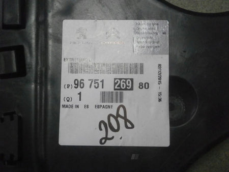 PEUGEOT 208 SLIDE MOUNT