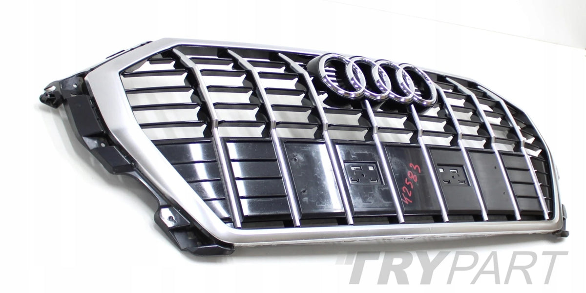 AUDI Q3 II 83A CHROME GRILLE FRONT BUMPER ORIGINAL 83A853651