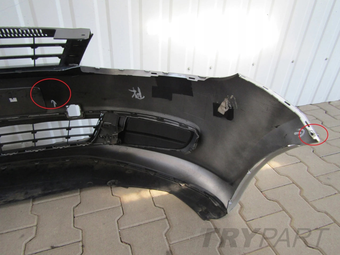 Front Bumper VW Sharan 2 II 7N0 10-